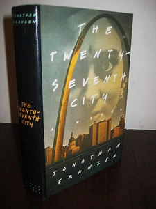 TWENTY SEVENTH CITY Jonathan Franzen FIRST BOOK 1st Edition First Printing NOVEL - Picture 1 of 2