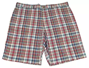 Men's Chino Shorts NEW Tommy Hilfiger Lightweight Plaid Tag & measured Size 40 - Picture 1 of 3