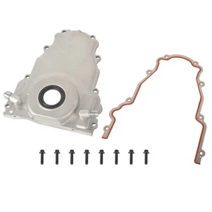 Cubierta de distribución delantera con accesorios de drenaje de aceite turbo para LS Gen 3 4,8 L 5,3 L 5,7 L 6,0 L - Imagen 1 de 12