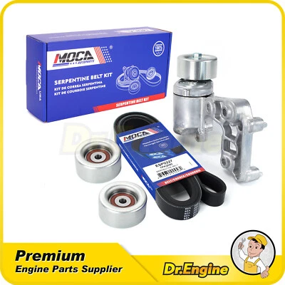 Serpentine Belt Component Kit For 05-12 Toyota Avalon Camry Lexus ES350 3.5L V6 - Image 1 of 4