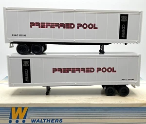 HO WALTHERS 932-1461 SEMIRIMORCHI 40' (3) AVAILCO COSTRUITO - Foto 1 di 2
