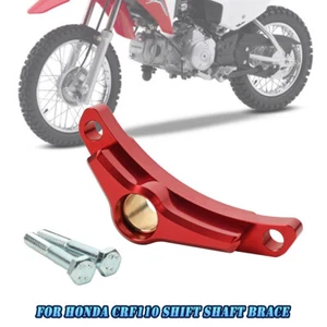 For Honda CRF110 Gear Shift/Shifter Brace Tool Aluminum Red 2013-2025 2015 2020 - Picture 1 of 12