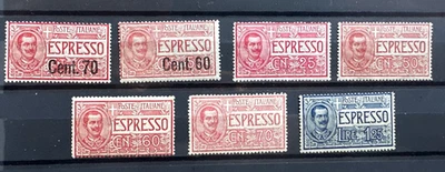 ITALY 1903 - 1925 MNH Airmail Espresso Sassone Mint OG - Image 1 of 2
