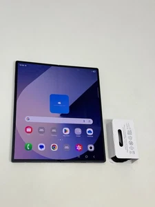 Samsung Galaxy Z Fold6 (SM-F956W) - 256GB Factory Unlocked Navy - Excellent - Picture 1 of 10