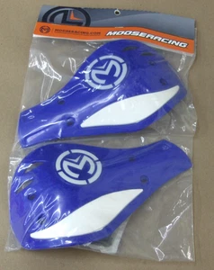 Moose Racing Contour Deflectors - Blue/White - 0635-0549 - Picture 1 of 1