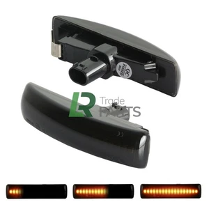 FITS RANGE ROVER SPORT L320 NEW DYNAMIC LED SMOKED SIDE INDICATOR LIGHTS - Picture 1 of 5