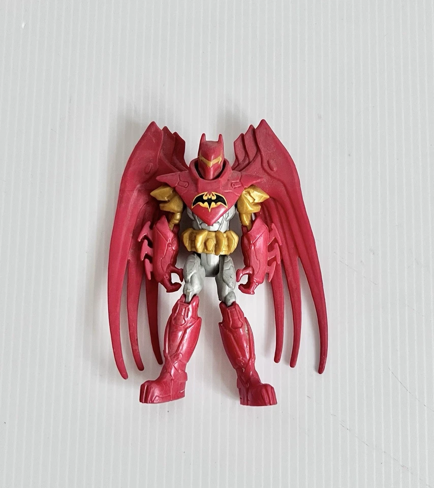 Figura roja Batman Azrael Knightfall 4" DC Batman Unlimited 2013 suelta Foto 1 de 3