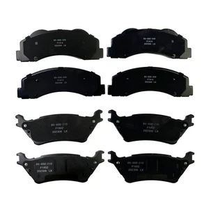 Front and Rear Ceramic Brake Pads Kit For 2012-2020 Ford F-150 Truck - Foto 1 di 7