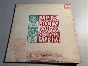 JOHN FAHEY - The New Possibility: Guitar Soli Christmas - reissue orange label - Imagen 1 de 13