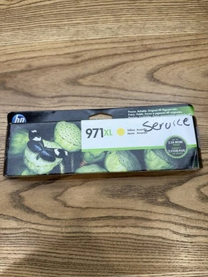 Cartucho de tinta original HP 971XL amarillo alto rendimiento (CN628AM) caducidad 9/2018 Foto 1 de 3