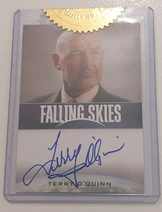 2015 Falling Skies Autograph card Expansion Set 3 set incentive Terry O'Quinn - Picture 1 of 2