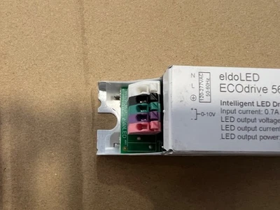 eldoLED ECOdrive 566/L - 50W LED Driver/120-277V AC / New / Fast Ship - Image 1 of 4