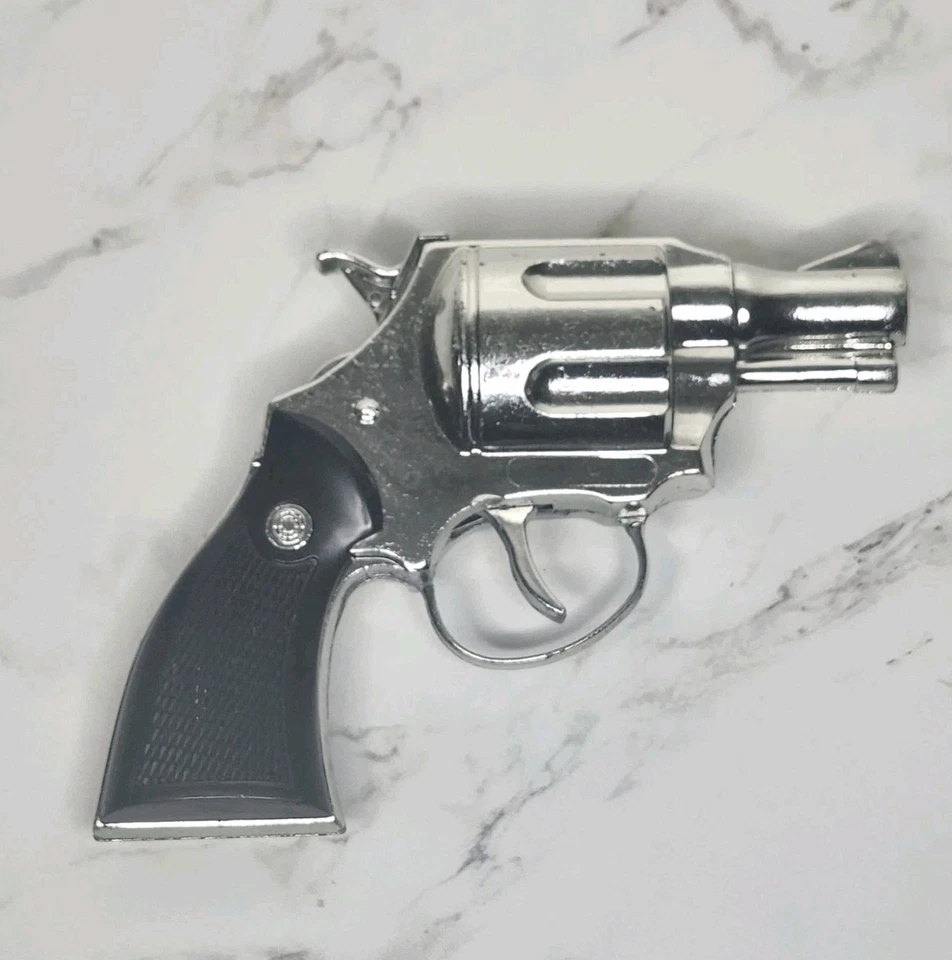 VTG 1990 Tootsietoy Diecast Toy Roll Cap Detective Snub Nose Pistol - Image 1 of 4