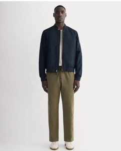 Pantalone uomo Everlane Easy faggio taglia small cotone biologico coulisse elasticizzato - Foto 1 di 12