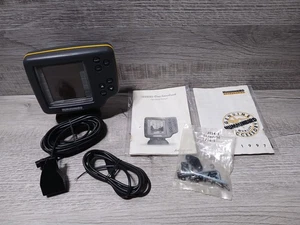 Humminbird Wide 100 One Hundred Fish Finder W/ Transducer Head Unit & Mount - Picture 1 of 15
