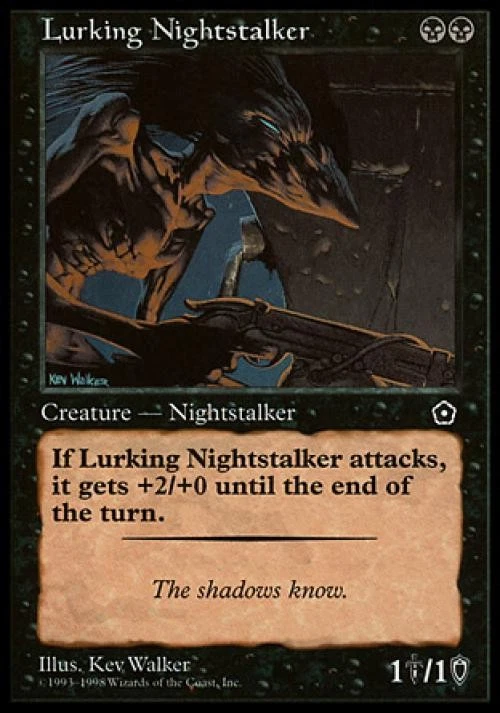 Lurking Nightstalker - Light Play MTG Portal Second Age - Image 1 of 1