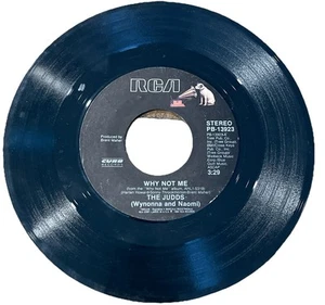 The Judds - Why Not Me - 1984 - RCA/Curb Records PB-13923 Vinyl 7"45 RPM - Picture 1 of 2