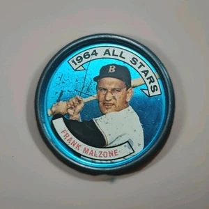 1964 baseball TOPPS Coin Boston Red Sox Frank Malzone #126 Vtg AL All-Star G - Picture 1 of 3