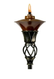 TIKI 1118039 Brand 63-inch Catalina Metal Brushed Copper Torch - Bild 1 von 1
