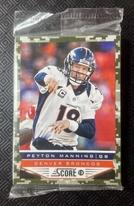 Peyton Manning /Demaryius Military 2013 Score Appreciation Sealed Set Of 6 Card - Picture 1 of 3
