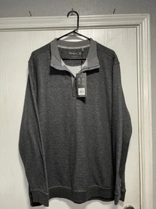 Pullover de golf Walter Hagen Performance 11 ligero 1/4 cremallera XL brezo para hombre - Imagen 1 de 5