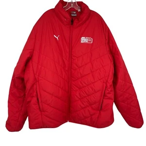 PUMA Formula 1 Las Vegas Grand Prix Jacket Red F1 2023 Puffer Guest Services 3XL - Picture 1 of 15