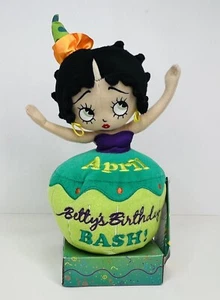 Betty Boop April Geburtstag Bash Cupcakes 10 Zoll Plüsch von Sugar Loaf mit Etikett *LESEN - Bild 1 von 9