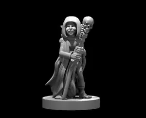 Goblin Warlock for D&D Dungeons and Dragons Pathfinder DND Mini - Bild 1 von 1