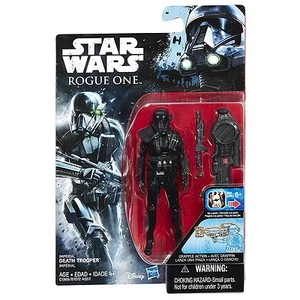 FIGURA DE ACCIÓN STAR WARS ROGUE ONE IMPERIAL DEATH TROOPER 3/4 PULGADAS - Imagen 1 de 3