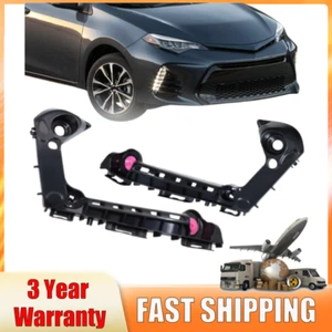 2x L\RH For 2023-2025 Toyota Corolla Front Bumper Cover Retainer Bracket Support - Picture 1 of 9