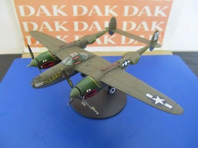 Die cast 1/72 Modellino Aereo Aircraft Lockheed P-38J Lightning USA - Immagine 1 di 4