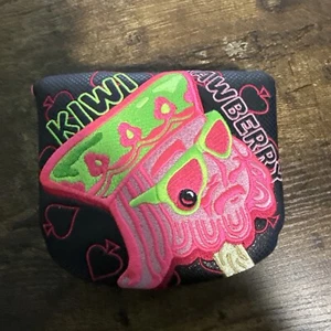 NEW Swag Golf Mallet Head Cover 🧲 King Melting Ice Cream Kiwi Strawberry putter - Picture 1 of 3