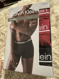 New Calvin Klein Set Of 3 Trunks / Briefs Size XL - Picture 1 of 10