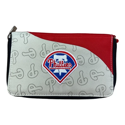 MLB Officially Licensed Curve Zip Wallet Cover