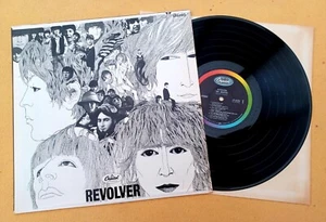 BEATLES ' REVOLVER " SUPERB ORIG USA STEREO RARER JACKSONVILLE LP #4 SLEEVE - Picture 1 of 11