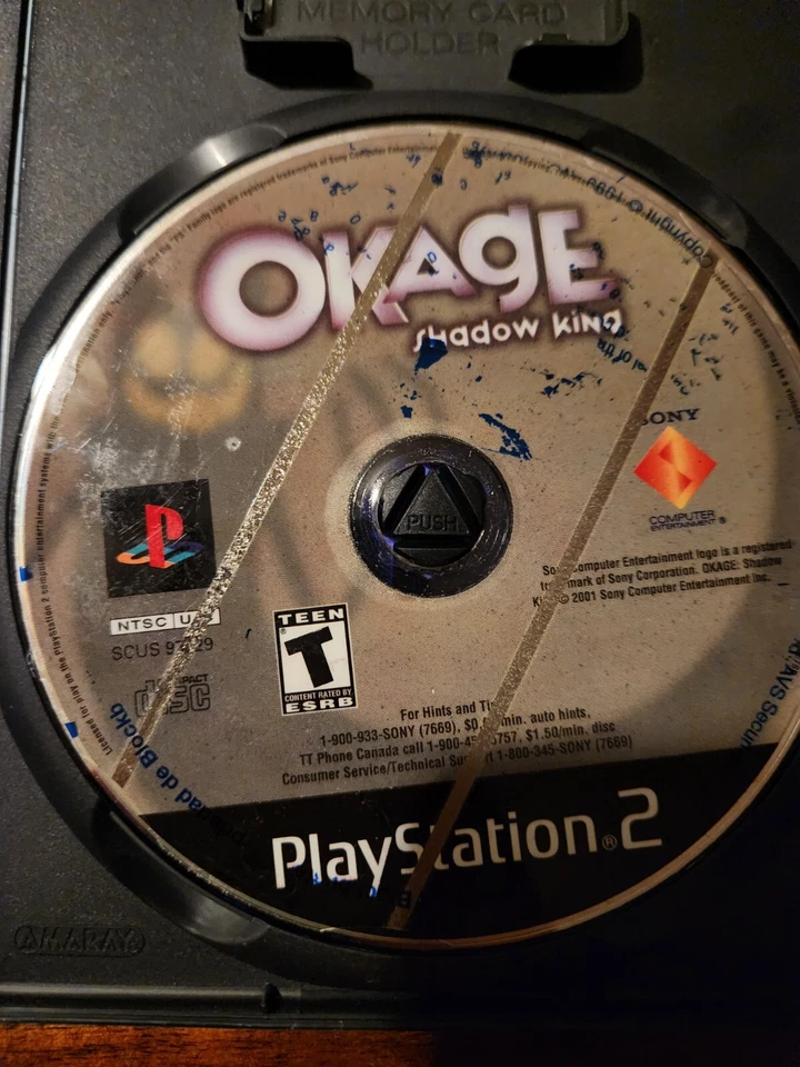 Disco de juego OKAGE: Shadow King (Sony PlayStation 2, 2001) Foto 1 de 1