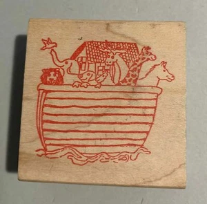 Estampilla de goma del Arca de Noé del asunto - Imagen 1 de 3