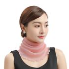 Multicolor Neck Cover Scarf Ice Silk Uv Resistant Scarf Sunscreen Mask  Unisex