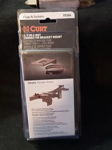 CURT 57204 Connector Bracket Mount for 4, 5 or 6-Way Bracket (Packaged) - Picture 1 of 2