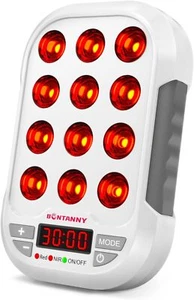 Portable Red Light Therapy, 660nm 850nm 1060nm Mini Handheld Red Near Infrared - Picture 1 of 8
