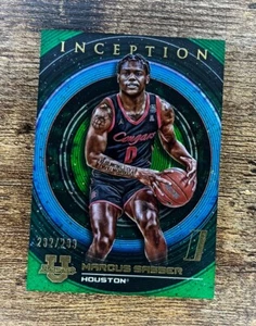 Marcus Sasser 2022/23 Bowman U Inception Green Rookie RC #/299 Houston - Picture 1 of 2