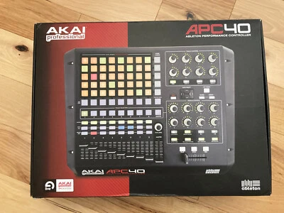 Akai Production APC40 MK1 ABLETON PERFORMANCE CONTROLLER *READ CONDITION* - Image 1 of 4