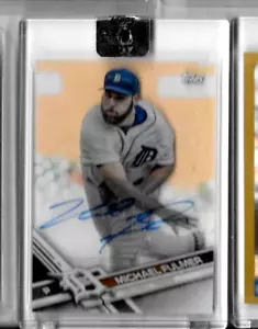 MICHAEL FULMER 2017 TOPPS CLEAR AUTHENTIC CERTIFIED AUTOGRAPH - Bild 1 von 1