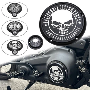 Engine Derby Timer Cover For Harley Softail Breakout Fat Boy Touring Trike Glide - Picture 1 of 60