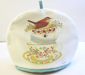 Alice's Cottage Baumwolle Tee Kuschelig Teetasse Stapel Vogel - NEU - Bild 1 von 1