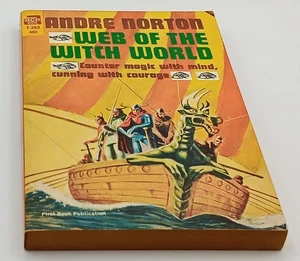VINTAGE 1964 ACE F-263 WEB OF THE WITCH WORLD ANDRE NORTON - UNREAD? VFN+/NM!! - Picture 1 of 4