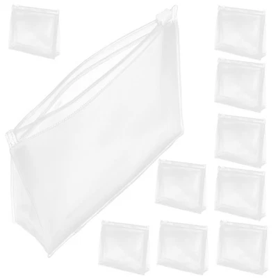  10 Pcs Trousse Toilette Transparente Petites Trousses De Maquillage - Photo 1/4
