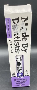 🔥NEW🔥Rechargeable Toothbrush & 3 Brush Heads, Kids Purple Monster, Opened Box - Picture 1 of 1
