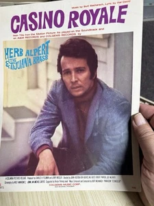 B JAMES BOND Film Noten CASINO ROYALE (Herb Alpert) - Bild 1 von 1