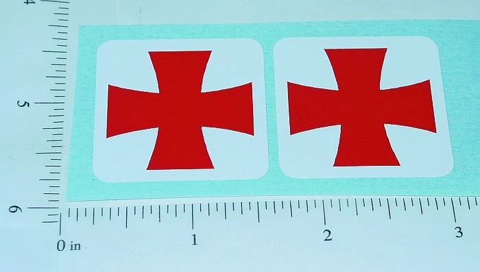 Par de pegatinas de ala de avión Tootsietoy Red Baron TT-005 Foto 1 de 1